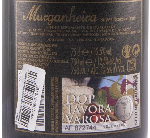 2020 Espumante Murganheira Super Reserva Bruto