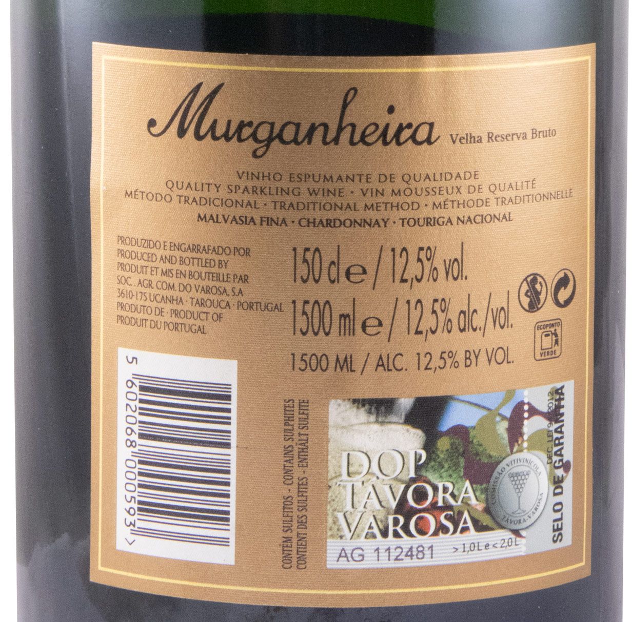 2018 Espumante Murganheira Velha Reserva Bruto 1,5L