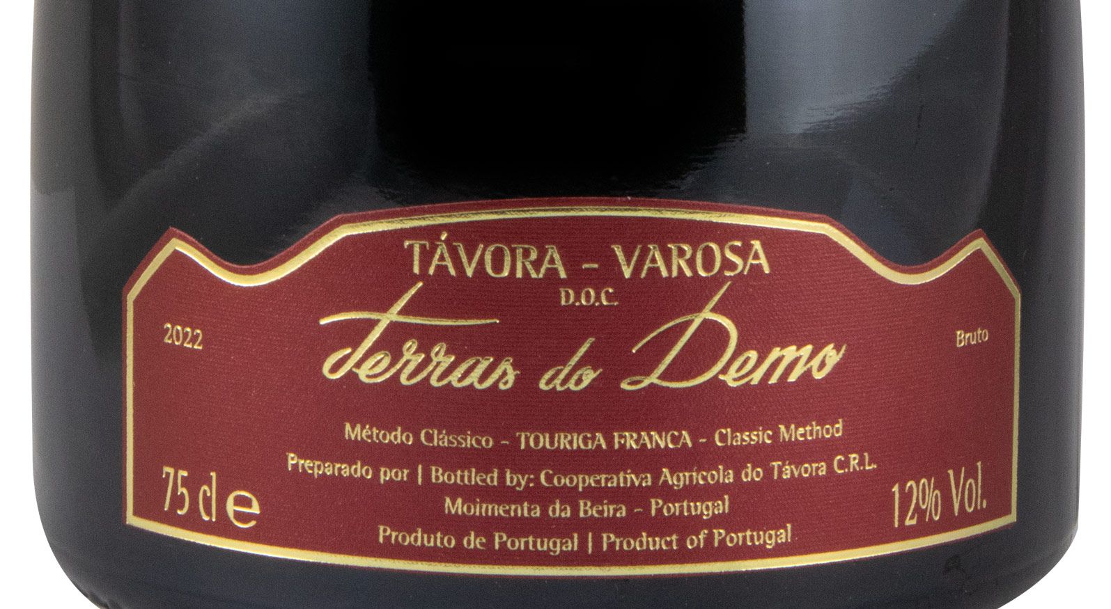 2022 Espumante Terras do Demo Bruto tinto