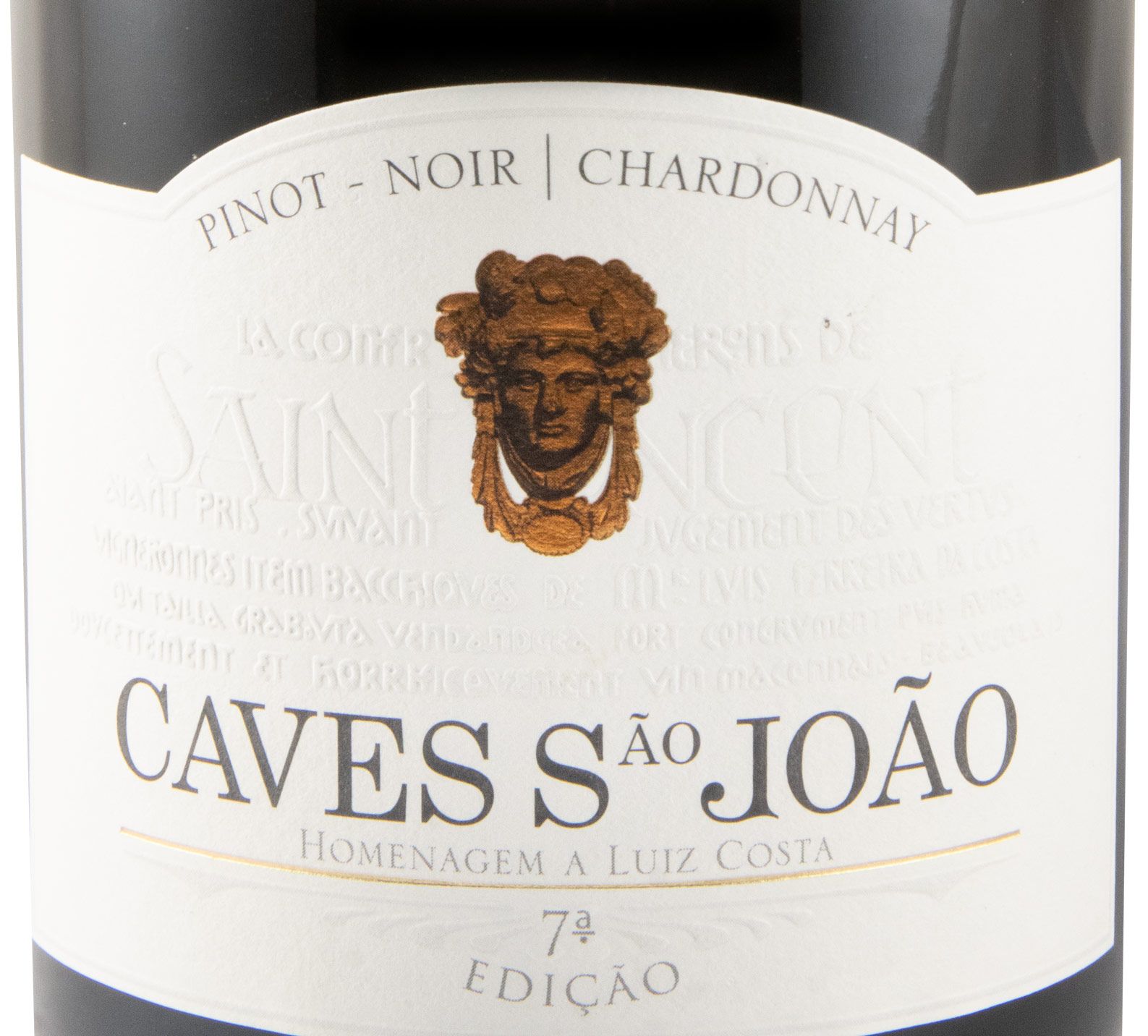 2018 Espumante Caves São João Homenagem a Luiz Costa Bruto Natural