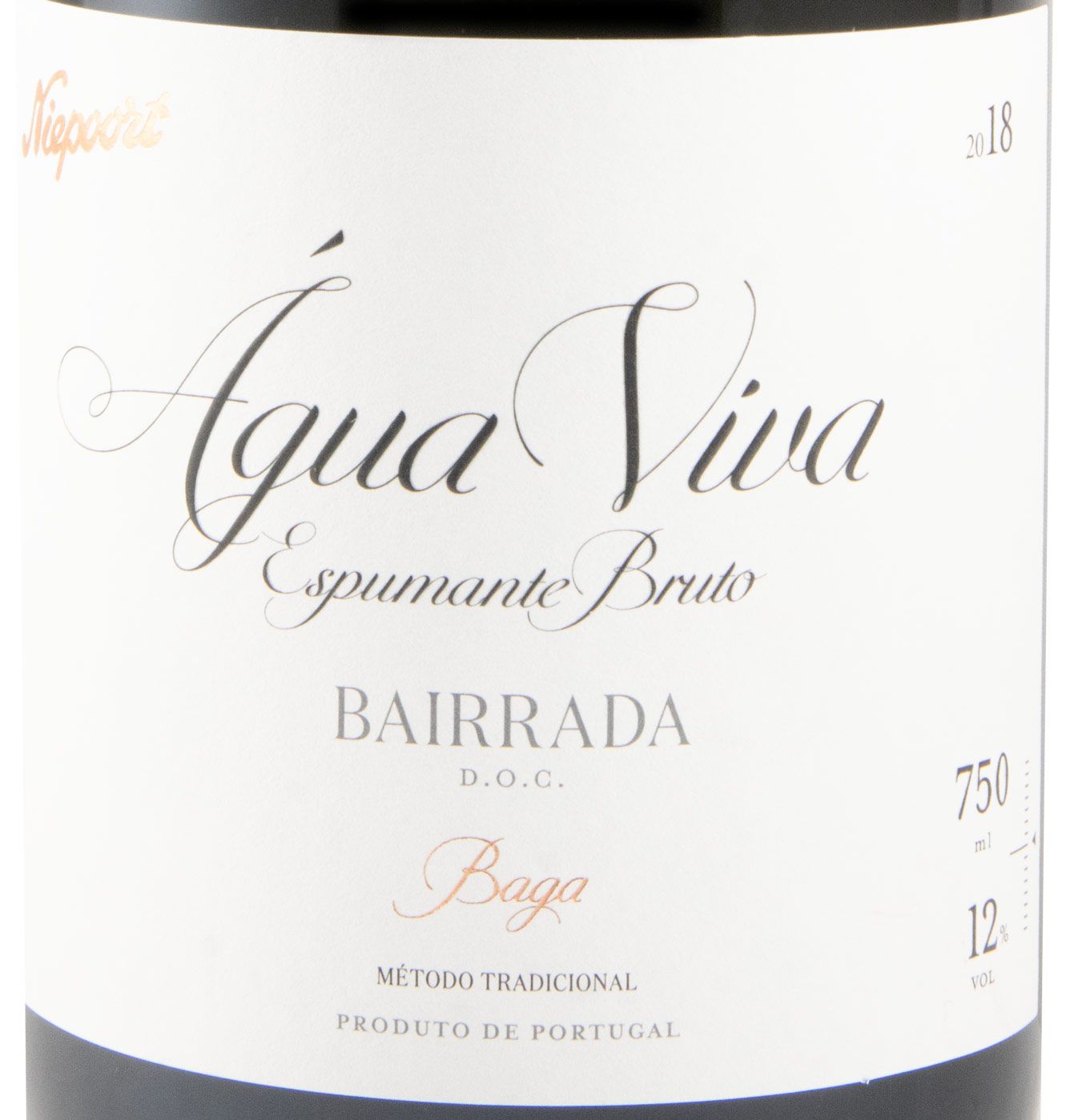 2018 Espumante Niepoort Água Viva Baga Bruto