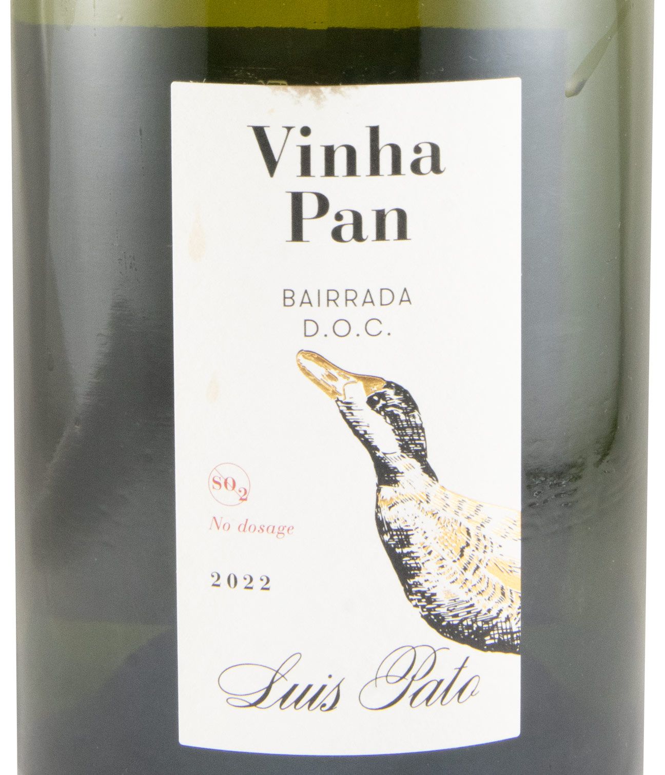 2022 Sparkling Wine Luís Pato Vinha Pan Brut (no added sulphites)