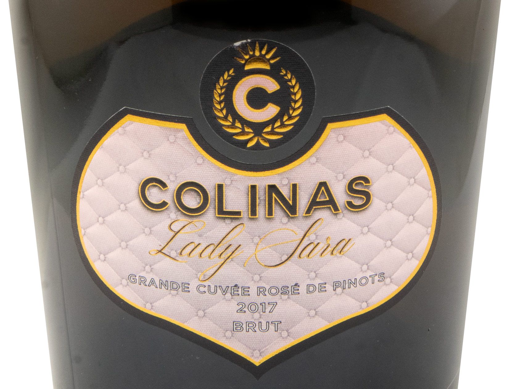 2017 Espumante Colinas Lady Sara Grande Cuvée Rosé de Pinots Bruto rosé