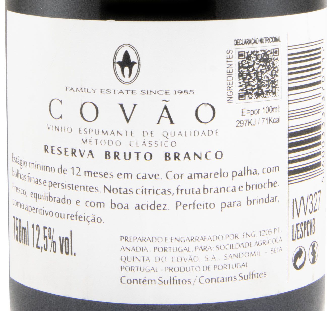 Sparkling Wine Covão Reserva Brut