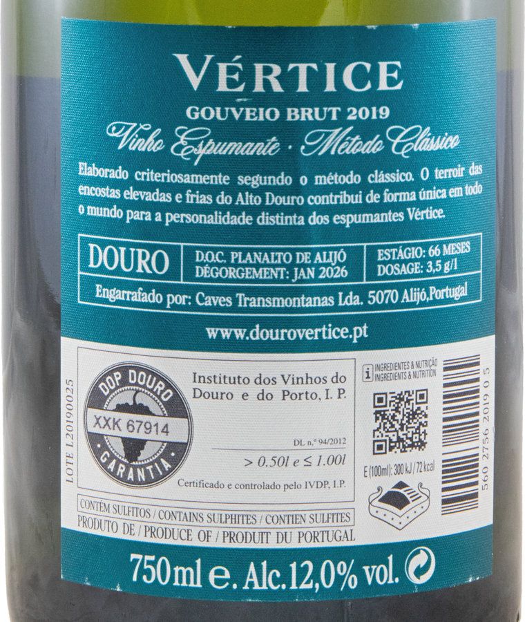 2019 Espumante Vértice Gouveio Bruto