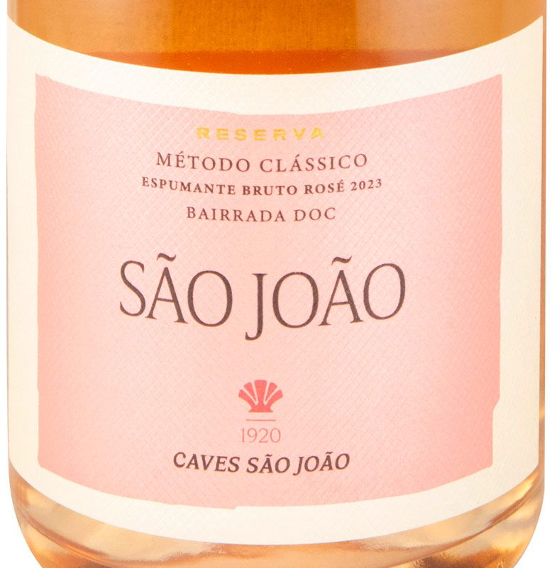 2023 Espumante Caves São João Reserva Bruto rosé