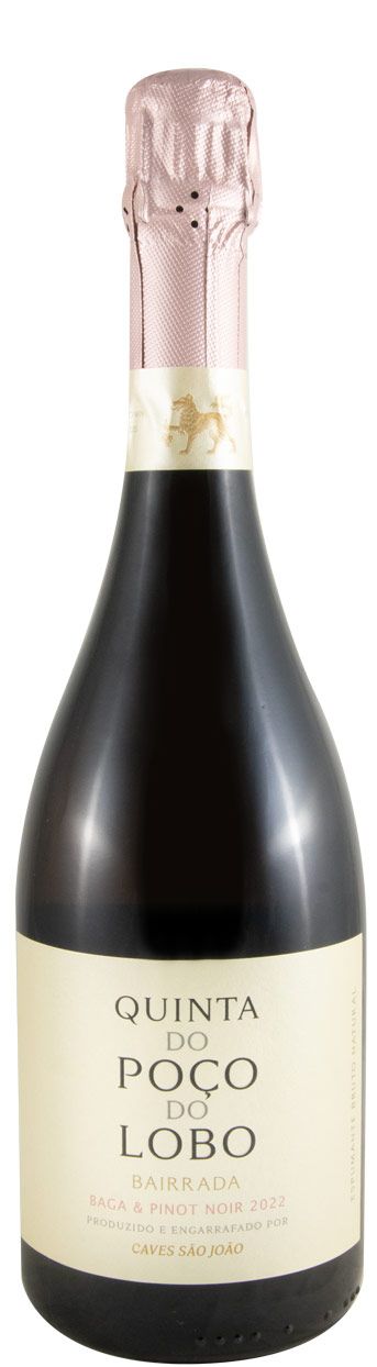 2022 Espumante Quinta do Poço do Lobo Bruto Natural rosé