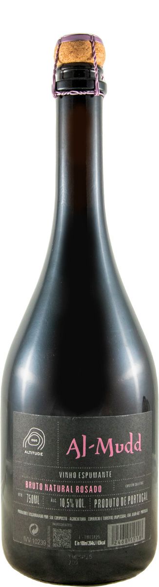 Espumante Al-Mudd Altitude Bruto Natural rosé