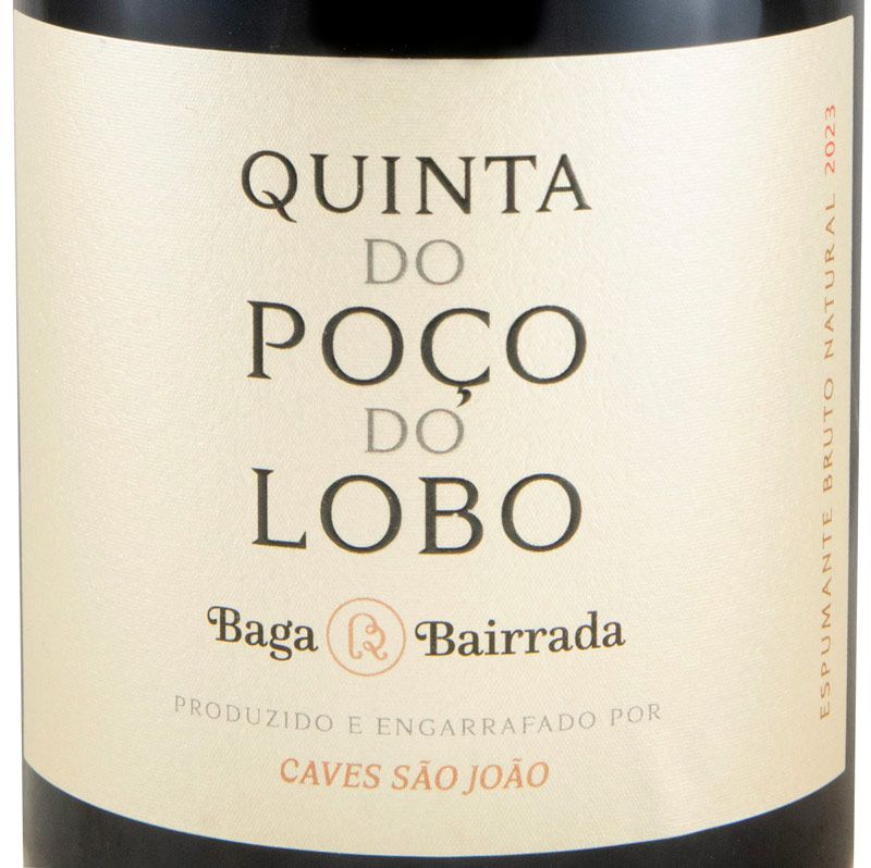 2023 Espumante Quinta do Poço do Lobo Baga Bruto Natural