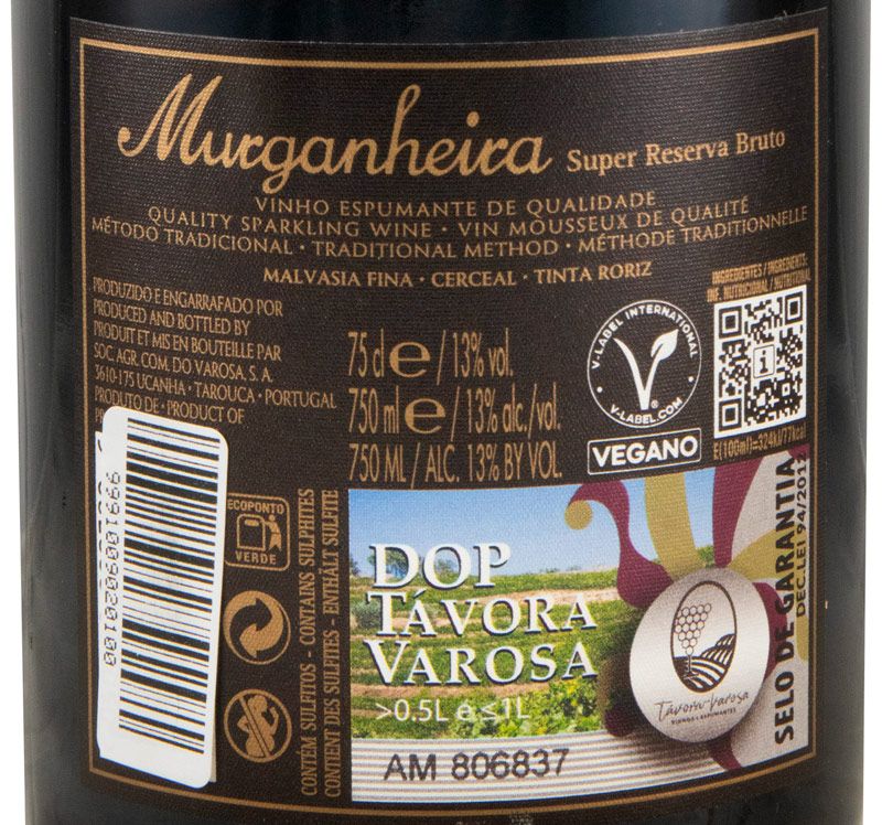 2023 Espumante Murganheira Super Reserva Bruto