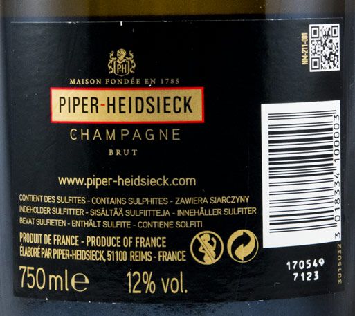 Champagne Piper-Heidsieck Cuvée Bruto