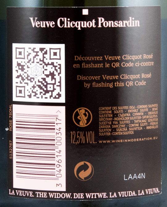 Champagne Veuve Clicquot Bruto rosé