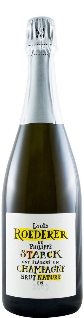 2009 Champagne Louis Roederer et Philippe Starck Brut Nature