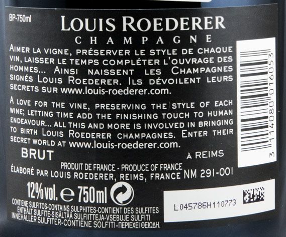 Champagne Louis Roederer Premier Brut