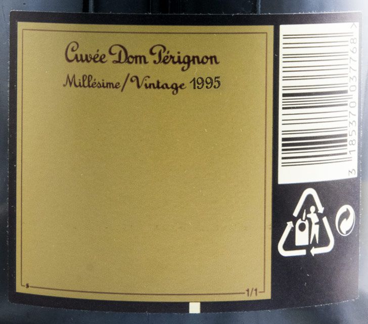1995 Champagne Dom Pérignon Bruto