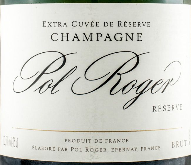 Champagne Pol Roger Bruto c/2 Flutes