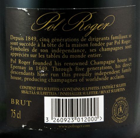 Champagne Pol Roger Reserve Brut