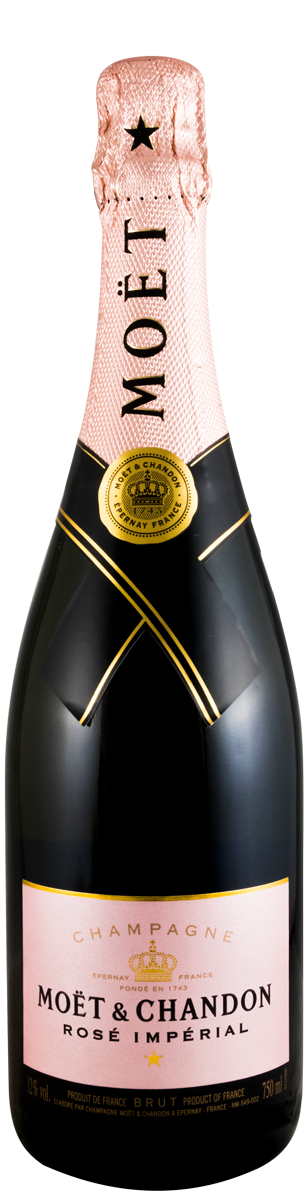 Champagne Moët & Chandon Impérial Black Tie Box Bruto rosé