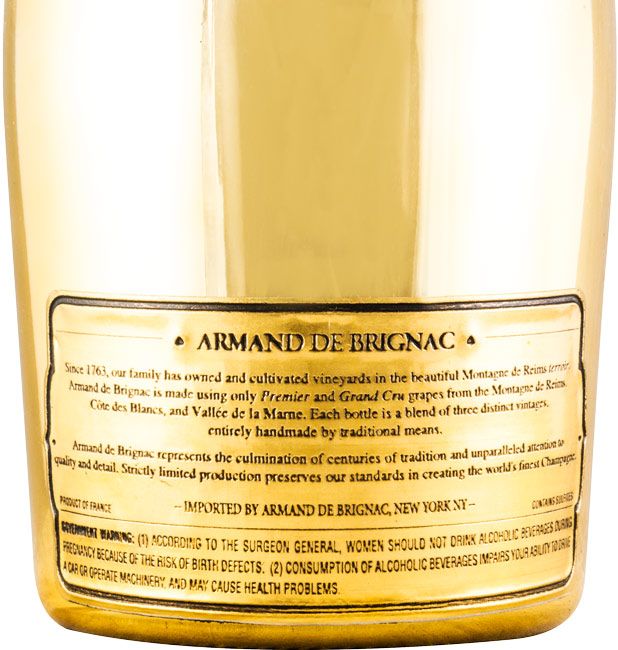 Champagne Armand de Brignac Gold Brut 3L