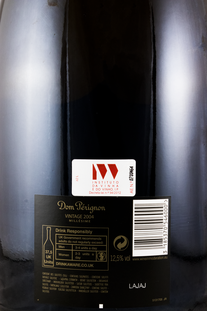 2004 Champagne Dom Pérignon Vintage 3L
