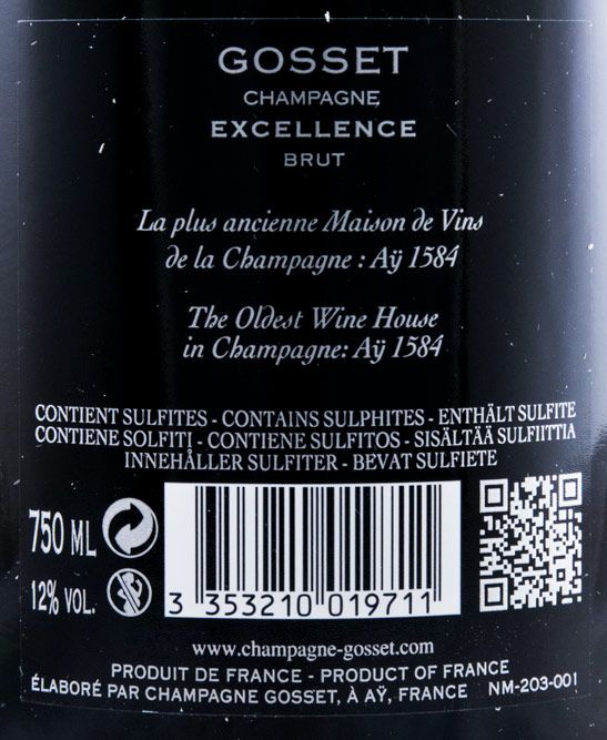 Champagne Gosset Excellence Brut