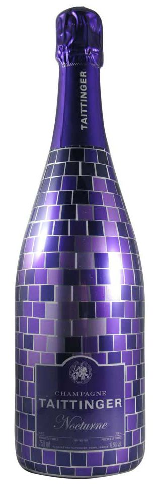 Champagne Taittinger Nocturne Disco Edition Sleever Sec