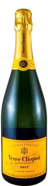 Pack Champagne Veuve Clicquot Bruto 6 Garrafas + 6 Copos