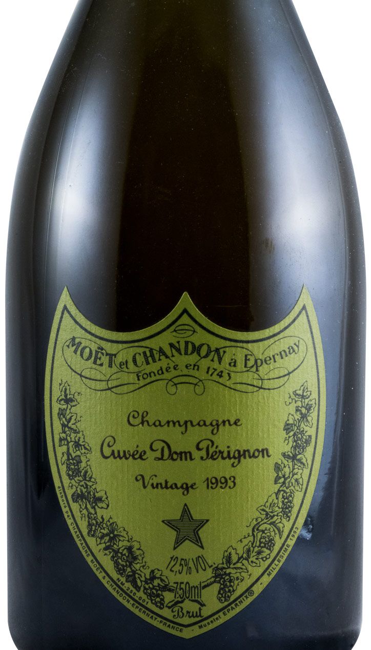1993 Champagne Dom Pérignon Brut w/2 Copos