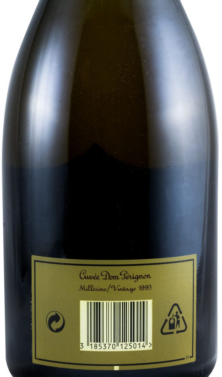 1993 Champagne Dom Pérignon Brut w/2 Copos