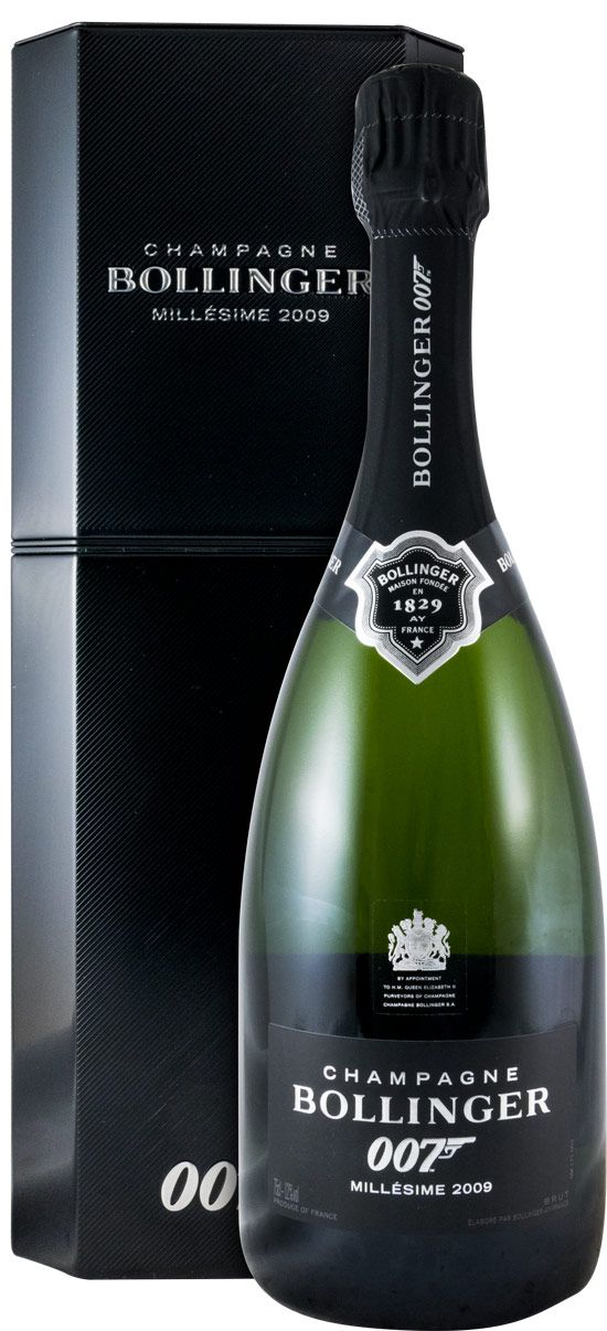 2009 Champagne Bollinger Bond 007 Dressed To Kill Millésime Brut