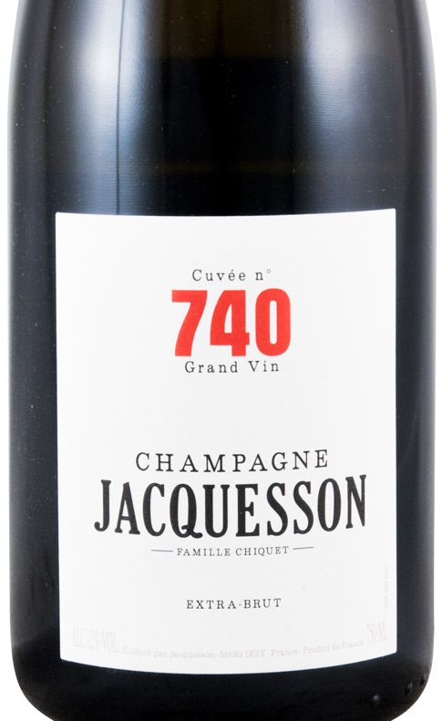 Champagne Jacquesson Cuvée N.º 740 Extra Bruto
