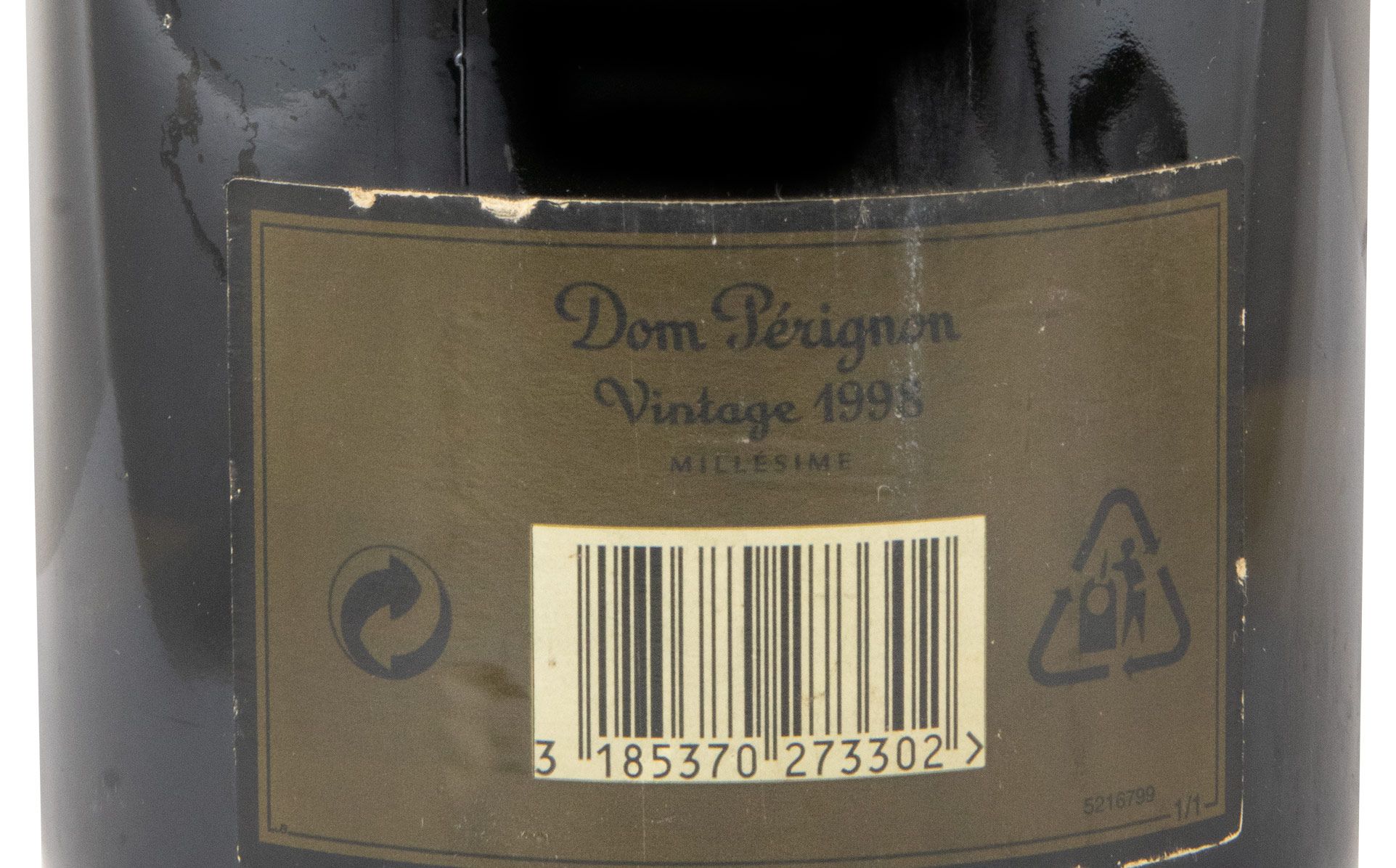 1998 Champagne Dom Pérignon Bruto