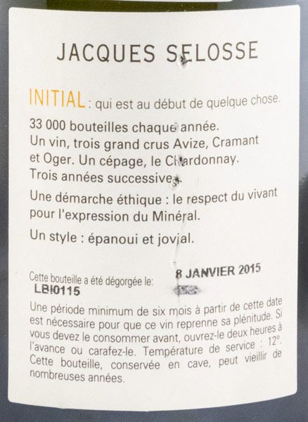 Champagne Jacques Selosse Initial Bruto