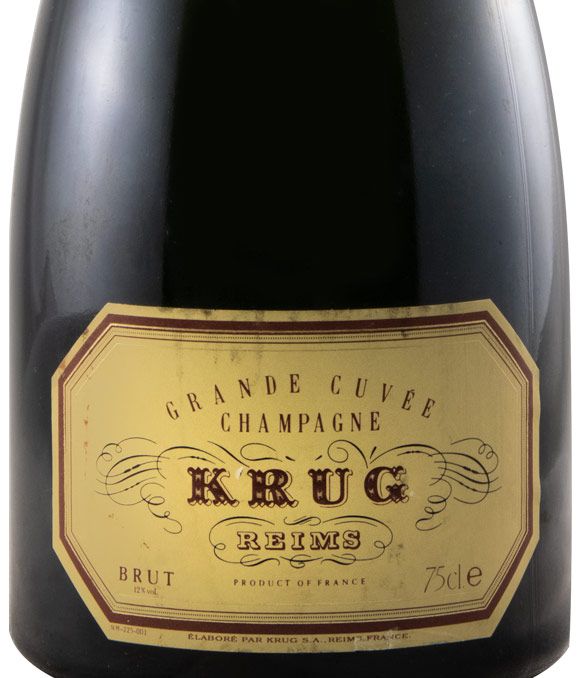Champagne Krug Grande Cuvée Bruto (garrafa antiga)