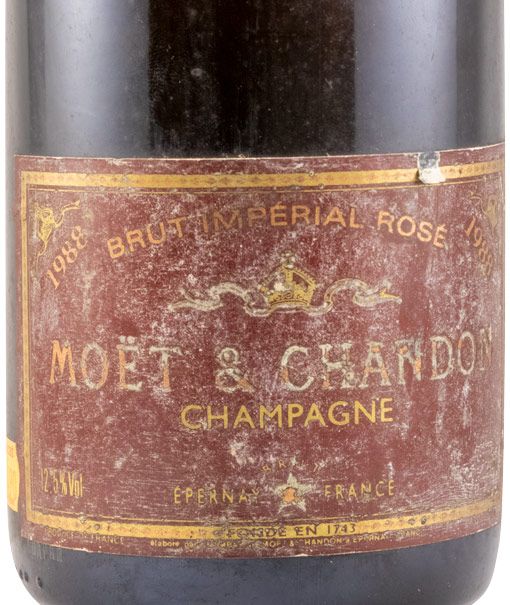 1988 Champagne Moët & Chandon Impérial Bruto rosé