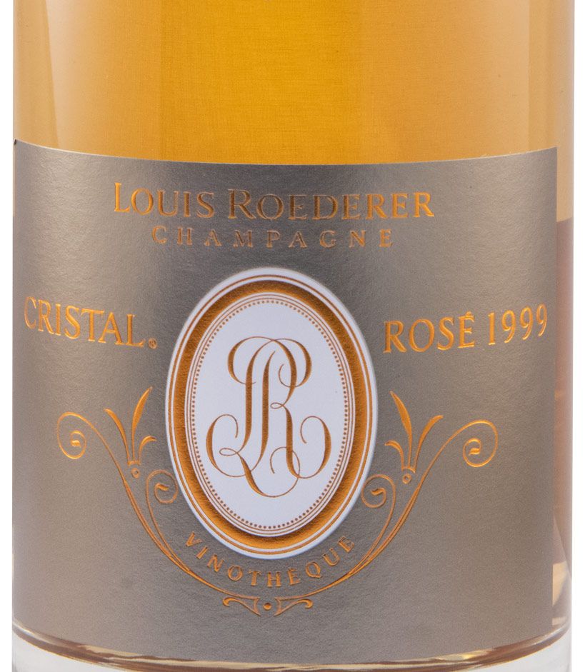 1999 Champagne Louis Roederer Cristal Vinotheque Edition Bruto rosé