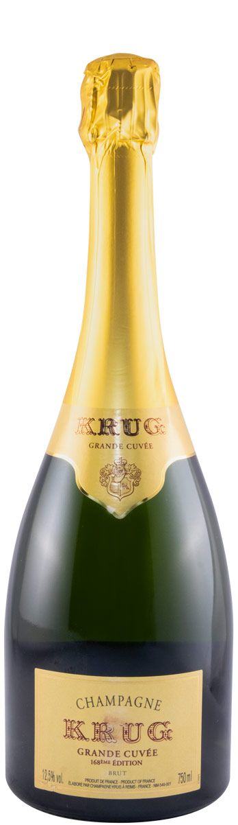 Champagne Krug 168ème Édition Grand Cuvée Bruto
