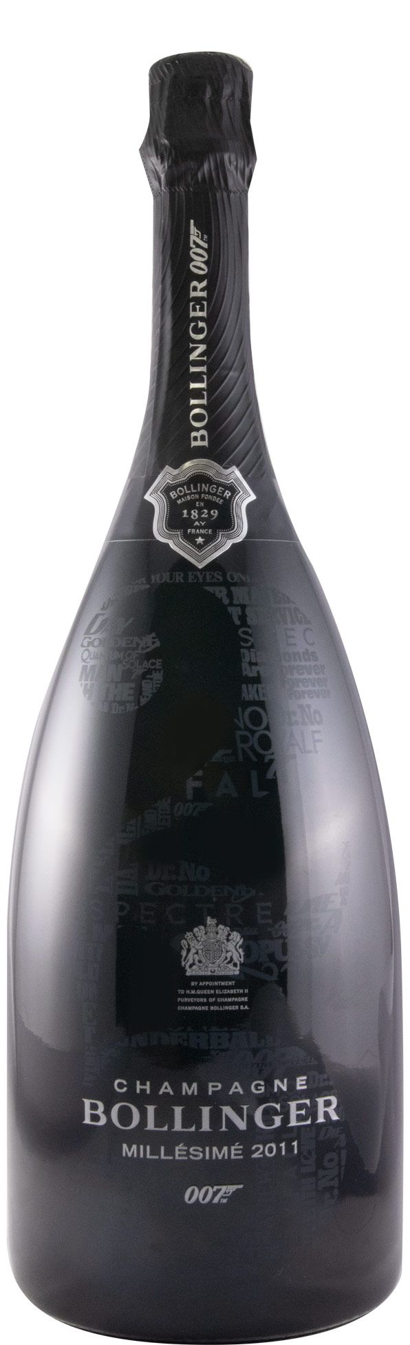 2011 Champagne Bollinger Bond 007 No Time To Die Millésime 1.5L