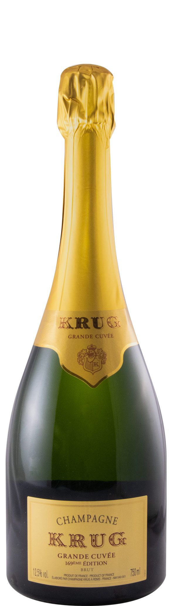 Champagne Krug 169ème Édition Grand Cuvée Bruto