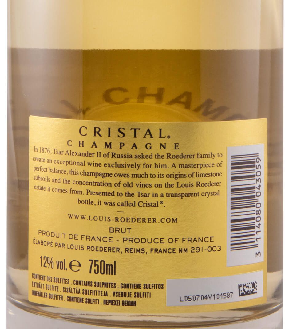 2013 Champagne Louis Roederer Cristal Bruto