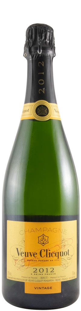 2012 Champagne Veuve Clicquot Vintage Bruto
