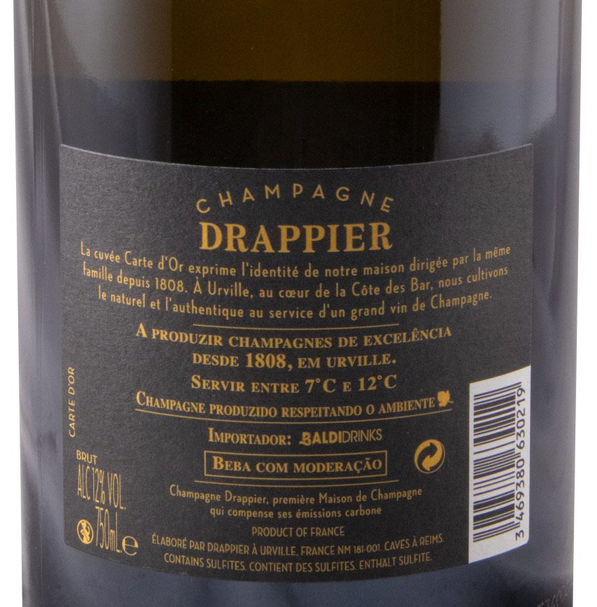 Champagne Drappier Carte d'Or Bruto