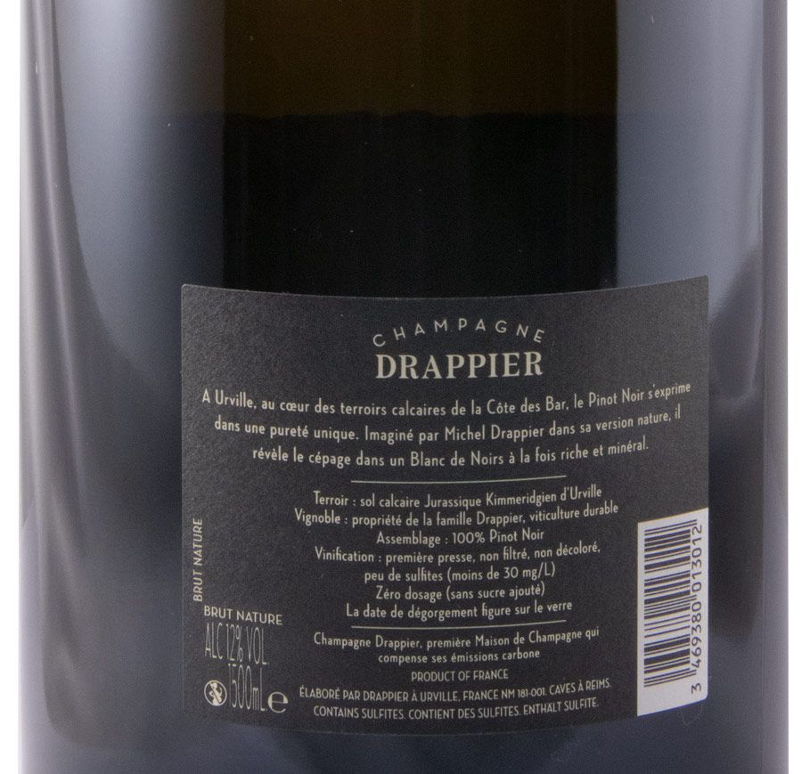 Champagne Drappier Bruto Natural 1,5L