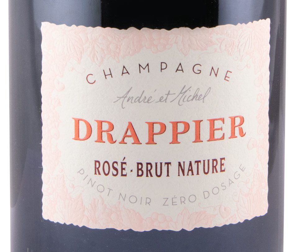 Champagne Drappier Bruto Natural rosé