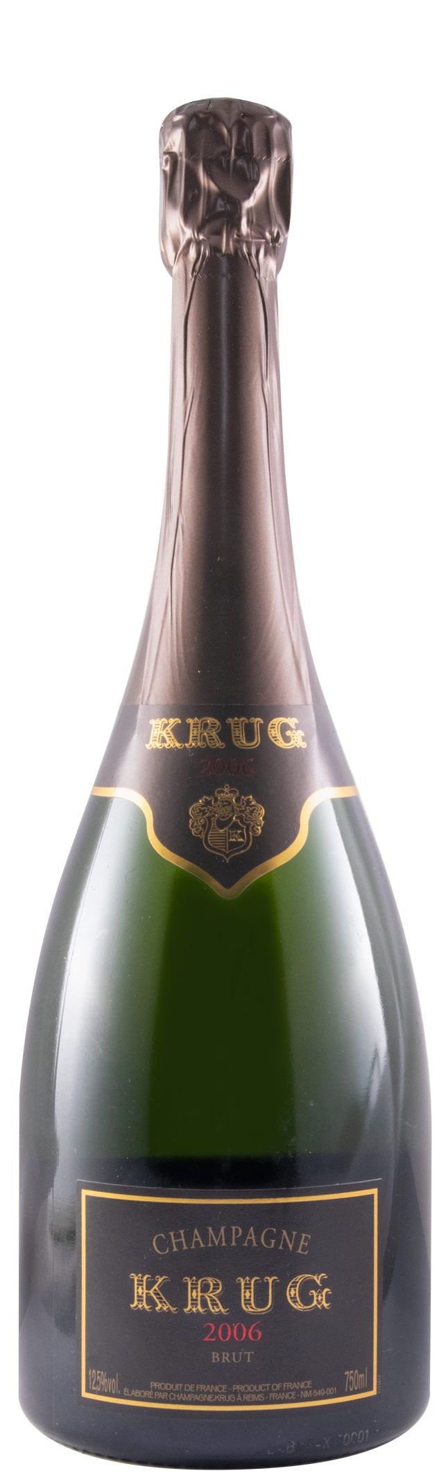 2006 Champagne Krug Vintage Brut w/Case