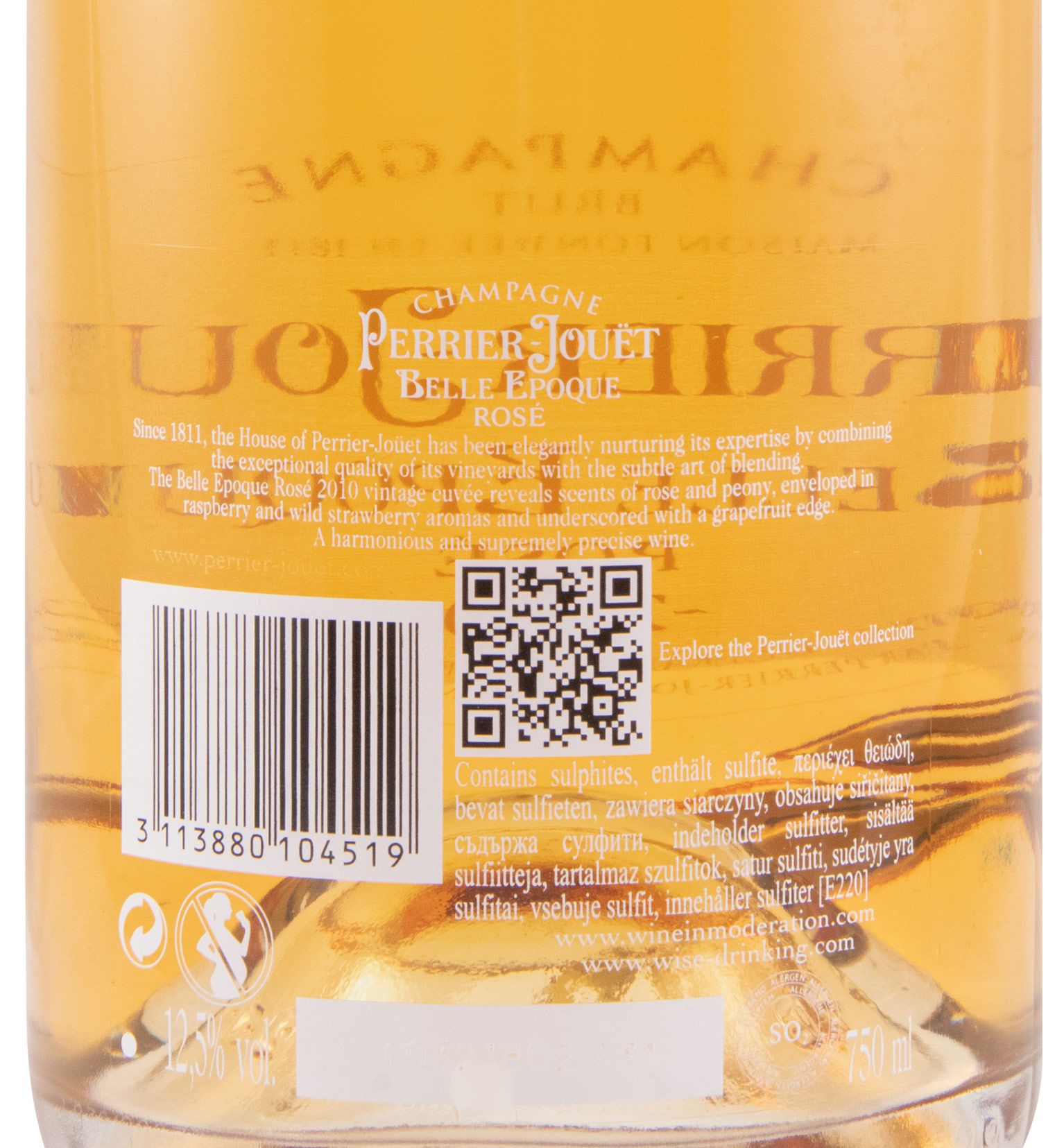 2010 Champagne Perrier-Jouët Belle Epoque Brut rose