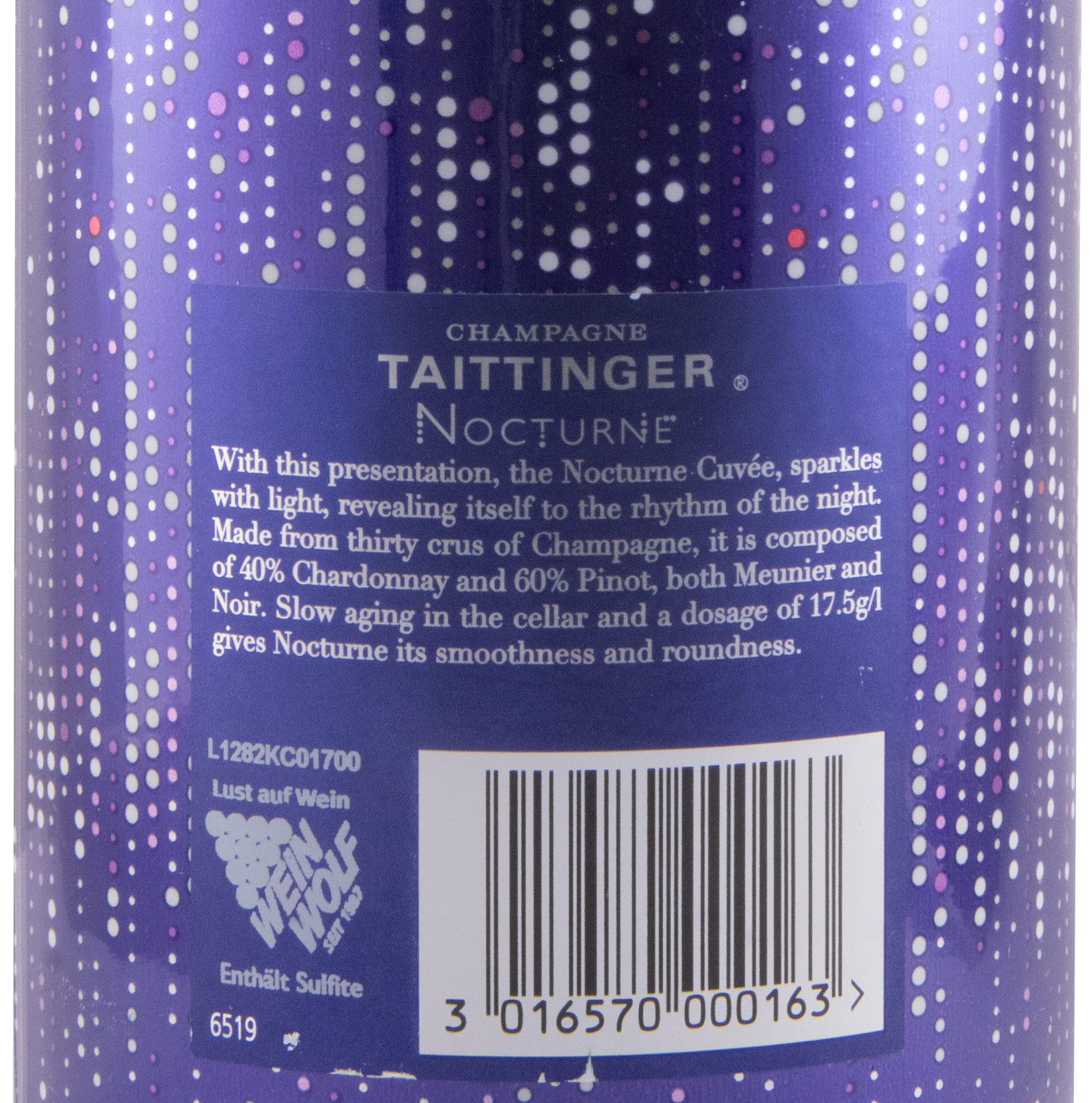 Champagne Taittinger Nocturne Seco