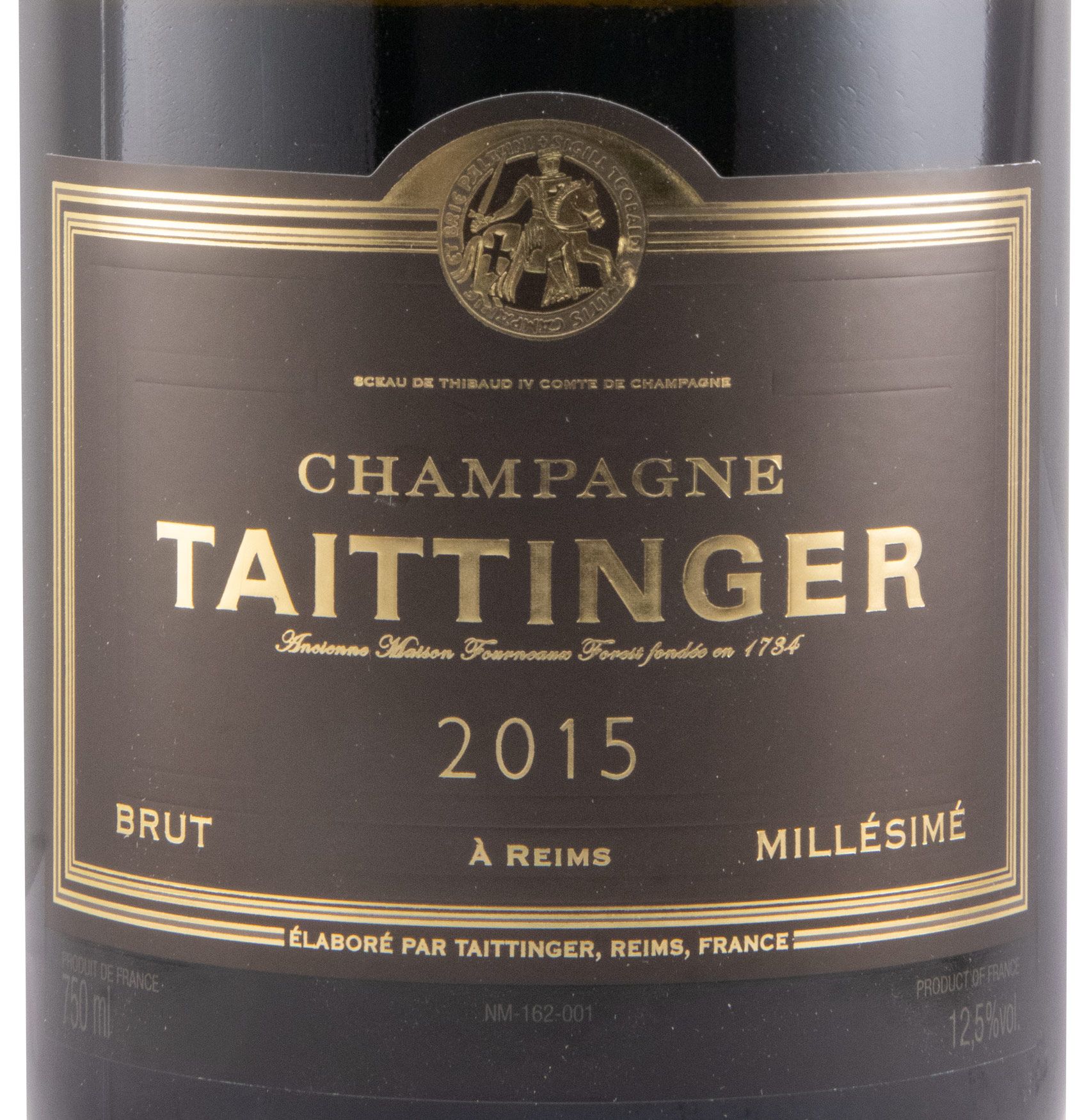 2015 Champagne Taittinger Millésime Bruto