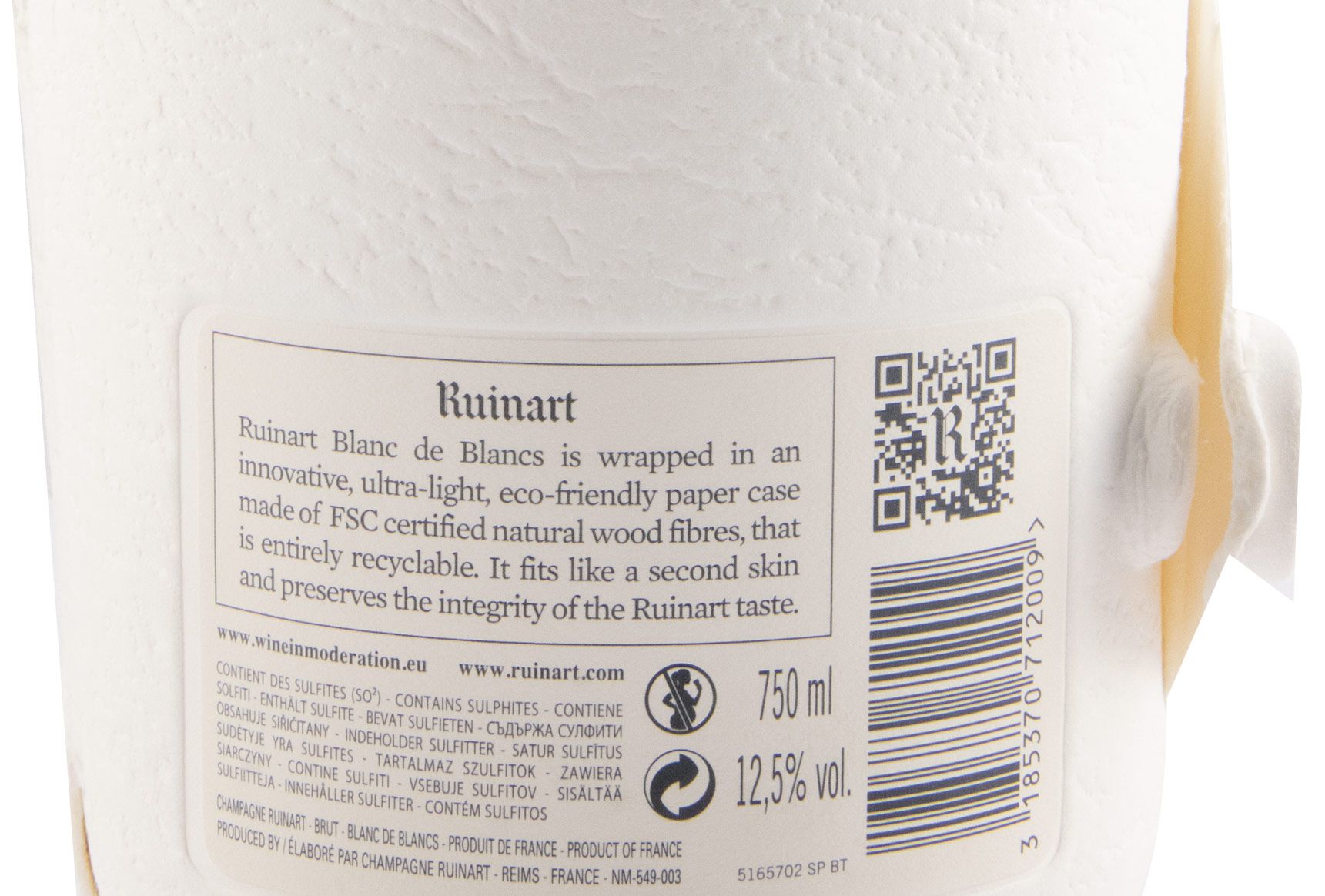 Champagne Ruinart Second Skin Blanc de Blancs Bruto