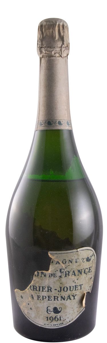 1961 Champagne Perrier-Jouët Blason Brut (damaged label)